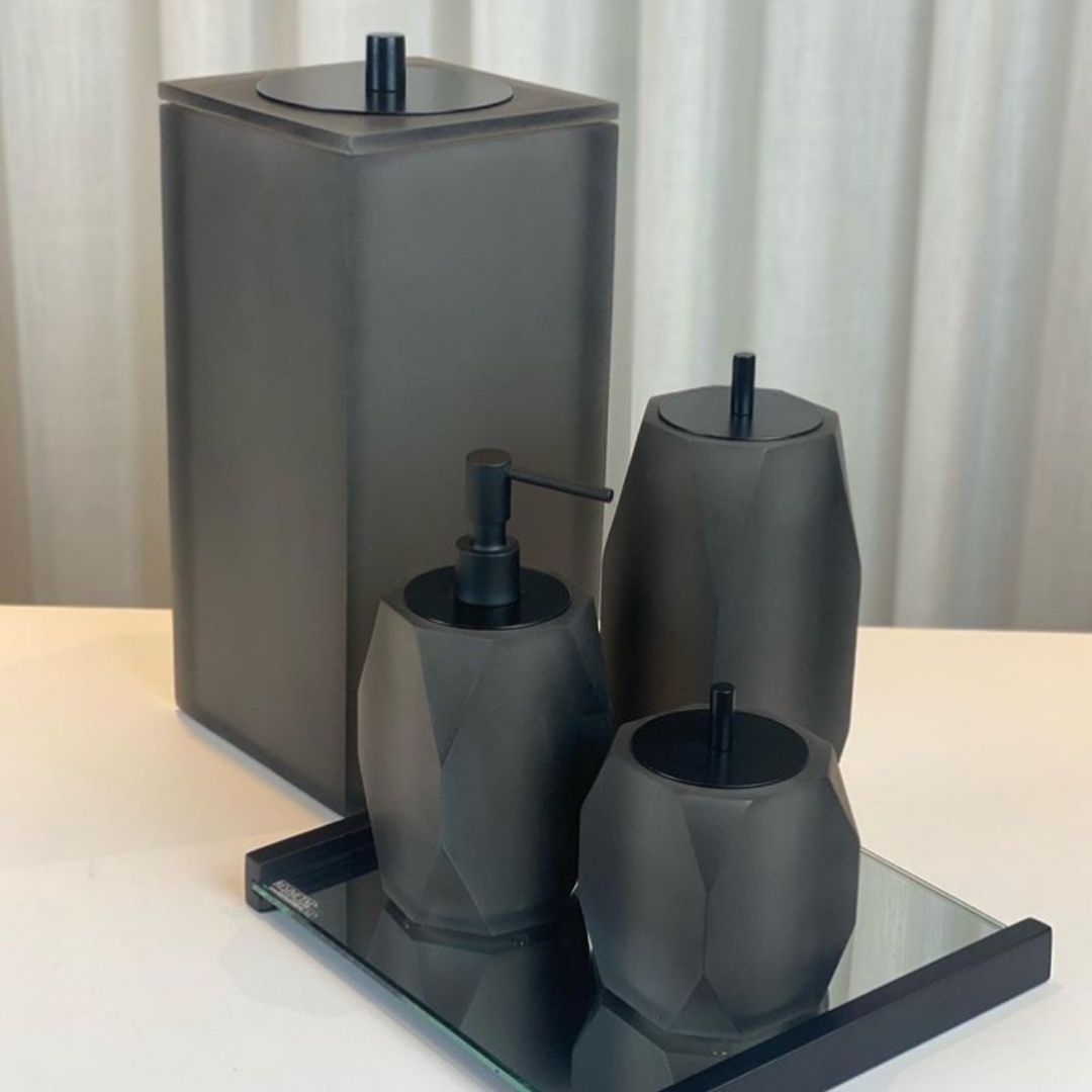 KIT DE BANHEIRO LUXO RESIMETAL